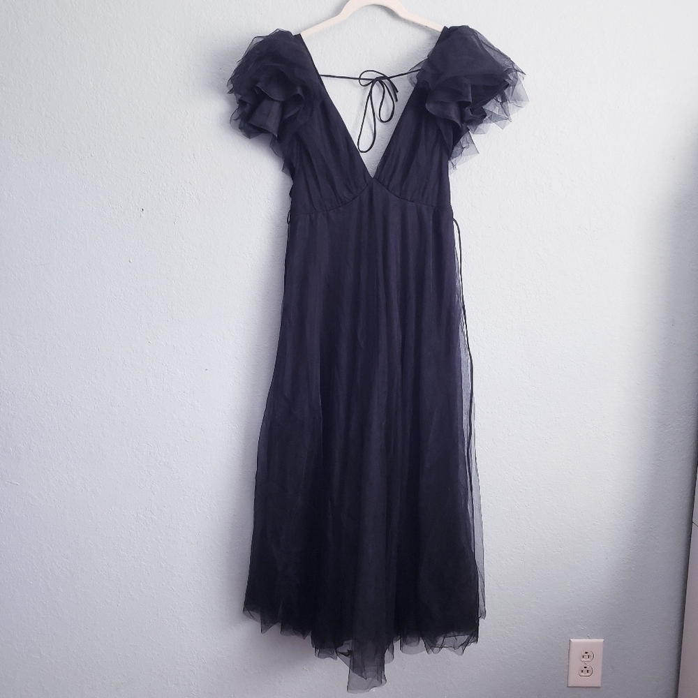 Baltic Born Black Annabella Tulle Dress - Picture 2 of 5